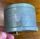 Vintage Music Box Powder Puff Or Trinket Metal Works Great