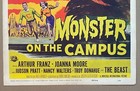 Monster On The Campus Window Card  1958 Ultra Rare  