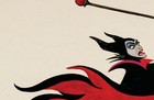 Maleficent Dragon Flames Marc Davis Sleeping Beauty Concept Art Disney Poster