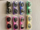 8 Pcs Kids Sunglasses Bulk With Uv Protection  1 Of Each Color Party Favors New