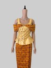 Khmer Traditional Outfit   Cambodian Clothes - 2 Piece  Khmer Shirt   Skirt