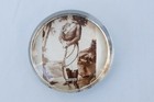 Vintage Glass Paperweight Duke Of Wellington Waterloo Napoleon 