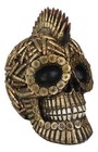 Steampunk World War Ammo Rifle Bullet Shell Casings Morphing Gold Colored Skull