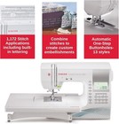 Singer Quantum Stylist 9960computerized Sewing   Quilting Machine sewing Machine