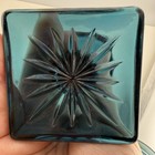 Indiana Glass Park Lane Blue Goblets Set Of 4 Vintage Water Wine Glasses Teal