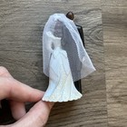 Vintage Wilton Lasting Love Wedding Couple Cake Topper 3 5  Bride Groom 1993 Euc