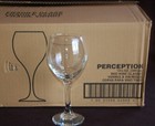 Set Of 6   Libbey Glass Company Perception Red Wine Glass   13 5 Oz   New