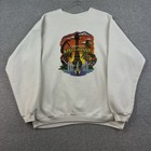 Vintage Paramount Kings Island Sweatshirt Mens Xl Theme Park 90s Roller Coaster