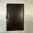 Vintage Leather Hand Sewing Needle Book Made In England Flannel Pages Needles