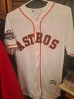 Jose Altuve  27 Majestic Houston Astros 2017 World Series Mlb Jersey Men   s Small