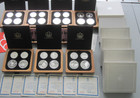 1976 Canada Montreal Olympics Silver 28-coin Set In Original Boxes coa s display