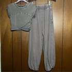 Free People Fp Movement Hot Shot Crossover Two Piece Set Brown Xs