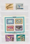 Collection Of Aircraft   Aviation Stamps Different Countries In Small Stock Book