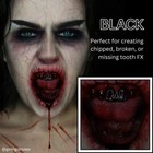 Mehron Makeup Tooth Fx Black   Temporary Black Tooth Paint   Perfect For Crea   