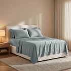 6pc Bed Sheet Set Extra Soft 16  Deep Pocket 1800 Series Luxury Hotel Quality