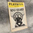 King Of Hearts Opening Night Broadway Playbill October 1978 Musical