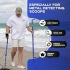 Ckg Metal Detector Shovel Travel Carbon Handle For Scoop Shovel  Universal Li   