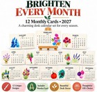 Plantable Seed Calendar 2027 Wildflower Paper Calendar  Monthly Botani