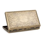 Bronze Metal Cigarette Case Holder Box For King Size Or 20 s Cigarettes 2022  
