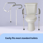 Guardian Toilet Safety Rail - Adjustable Height  Robust   Reliable  Ideal For Me