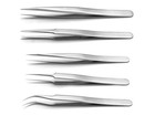 Ideal-tek K5-eco sa - Economy Tweezers Kit  5 Pieces