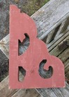 Ornate Burgundy Corbel One Piecewood Architectural Salvage Abt 16 x10 x2 