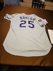 1997 Don Baylor Game Worn Colorado Rockies Jersey With Jackie Robinson Patch Coa