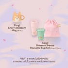 Starbucks Cherry Blossom Sakura 2026 Corgi Mug Cup Tumbler Keychain Thailand