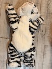 Vintage Year 2000 Animal Alley White Tiger Blue Eyes