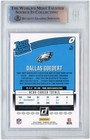 Dallas Goedert Eagles Signed 2018 Donruss Rated Rookies Press Pro Of Bas Card