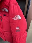The North Face Himalayan Parka Summit Series 800 Down Windstopper Jacket Red M