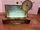 Vintage 1962 Modified Old Milwaukee Beer Sign Nautical Lords Supper Alarm Clock