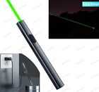 Green Laser Pointer Pen Visible Beam Light Usb Rechargeable Teaching Meeting Cat