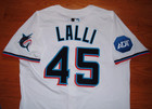Miami Marlins Blake Lalli Game Issued Un Worn 2025 Jersey  cubs Brewers Braves 