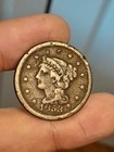 1853 Braided Hair Large Cent  1