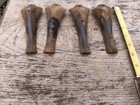 Antique Cast Iron Furniture Stove Feet Set Of 4