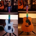Sct-86 Smart Guitar Fretboard Led Strip Light 6 Stage Modes For Electric 