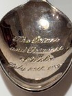 Princess Diana Wedding Spoon With Picture Silver Tone