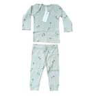 Q By Quincy Mae Baby 2pc Ribbed Palms Top   Bottom Set - Sage - Pick Size