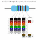 10 New Pcs 2 Ohm Resistors Metal Film Resistors Air Bag Testing Free Shipping