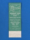Popponesset Beach Cape Cod Massachusetts Vtg Matchbook Cover  116