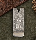 Vogt Sterling Silver And 14k Gold Filled Money Clip Vintage