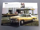 1974 Chevrolet Monte Carlo 12-page Original Car Sales Brochure Catalog