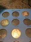 Early Silver Set 1830 To 1891 Capped Bust   Seated Liberty Half Dollars quarters