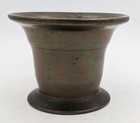 Antique Bronze Apothecary Pestle   Mortar 18th   19th Century