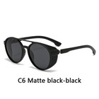 Classic Gothic Steampunk Retro Shades Driving Windproof Sun Glasses Uv400-unisex
