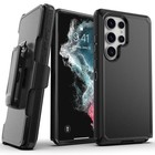 For Samsung Galaxy S22 s22 Plus ultra 5g Heavy Duty Shockproof Case Cover   Clip