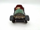 Vintage Japan Tin Litho Touring Car Friction Toy 5    Green Red Works