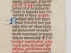 Late 15th Century Illuminated Manuscript Leaf     Book Of Hours  vellum 