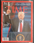 Trump Donald Time Magazine 2017 January 30 45th President United States No Label
